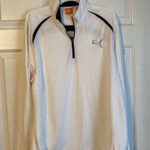 Puma white pullover
